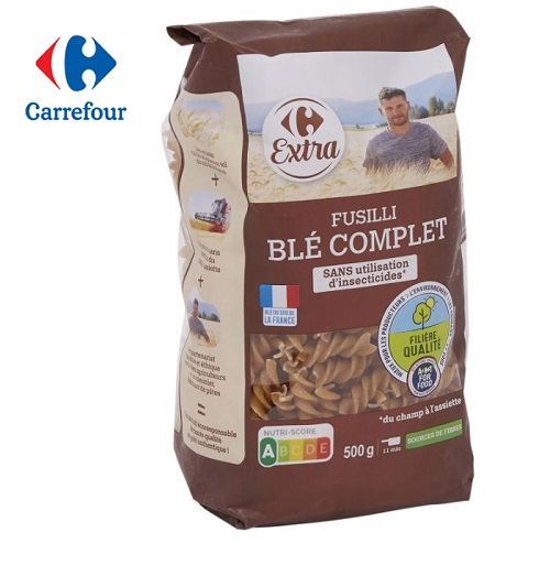 Carrefour Whole Wheat Penne 500g