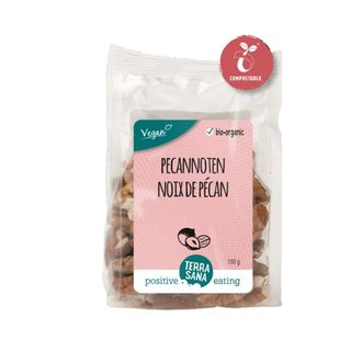 TERRASANA NOIX DE PECAN DECORTIQUEES SANS SEL 100G