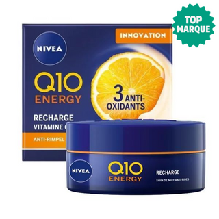 Nivea Soin de Nuit Q10 Plus C Anti-rides & Energy 50ml
