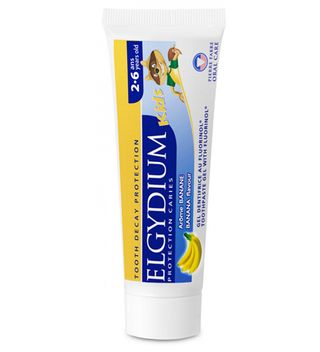 Elgydium Kids – Dentifrice Banane 2-6 Ans – 50 Ml