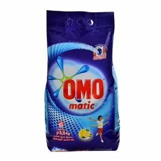 Lessive en poudre Matic Citron 5,5kg - OMO