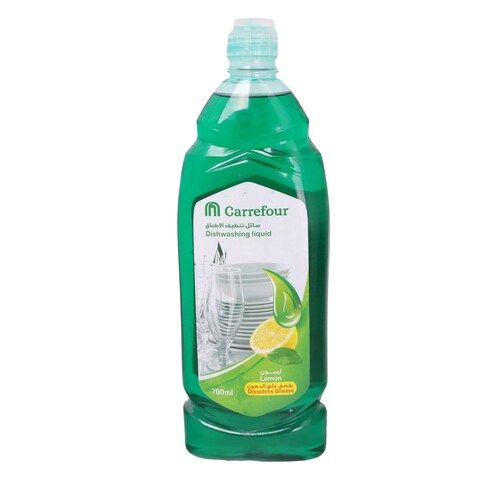Carrefour Lemon Dishwashing Liquid 675ml