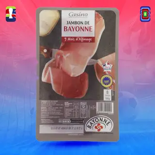 Offre Jambon Bayonne 6Tr 100G Monop - 100256284