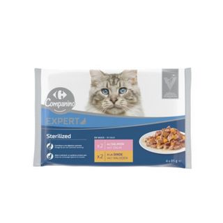 Pâtée pour Chat Carrefour Companino 4x85g