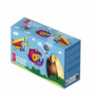 Tripack Oufs surprise chocolat au lait et blanc 60g - POPY