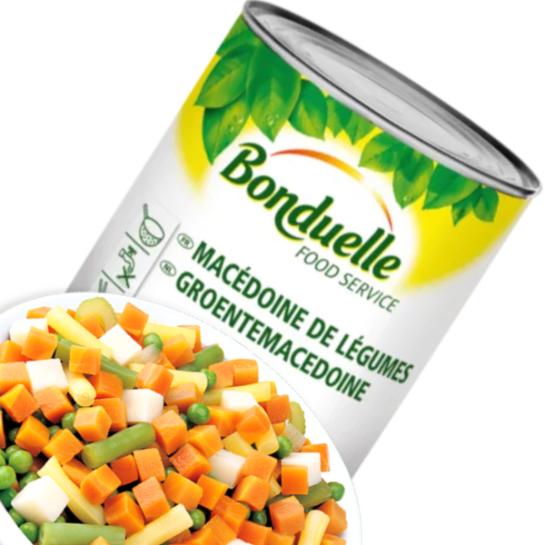 Conserves de légumes.