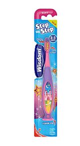 Wisdom Step By Step Kids Toothbrush 6Yrs