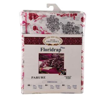 Floridrap Plus Parure Imprimée 2 Places Dimensions : 220*240 Cm