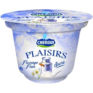 Fromage Frais Nature Sucré Plaisirs Chergui 140g