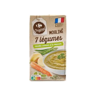 Soupe Mouliné 7 Légumes Carrefour Original 1L