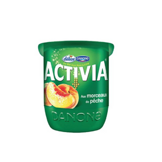 Yaourt 95G Activia Peche Delice