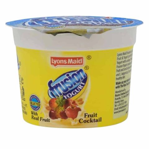 Frusion Fruit Cocktail Cup Yoghurt 100ml