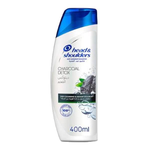 Headandshoulders Charcoal Detox Cleansing And Instant Itch Relief 400Ml