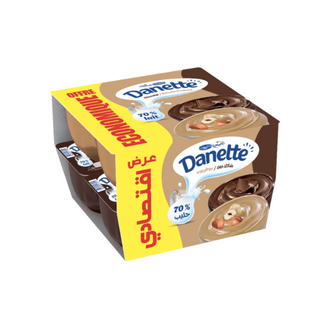 Crème dessert chocolat praliné DANETTE 8*100g  - 704