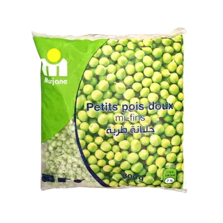 Petit pois mi fins surgelé 800g - MARJANE