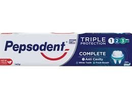Pepsodent Triple Protection Toothpaste, 140g
