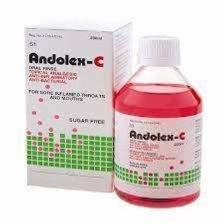Andolex C Sugar-Free Antiseptic Mouth Wash, 200ml