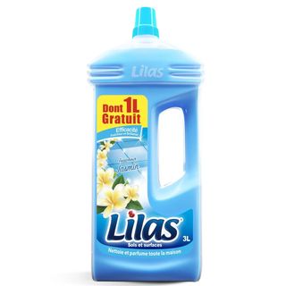 Nettoyant Sol Et Surface Jasmin - Le Bidon De 3L Dont 1L Gratuit - Lilas