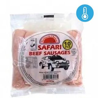 Farmers Choice Safari Beef Sausage 500 g 10 Pieces