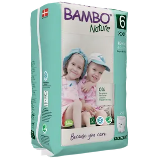 BAMBO NATURE CULOTTE D'APPRENTISSAGE TAILLE 6 +18KG BOITE DE 18