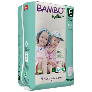 BAMBO NATURE CULOTTE D'APPRENTISSAGE TAILLE 6 +18KG BOITE DE 18
