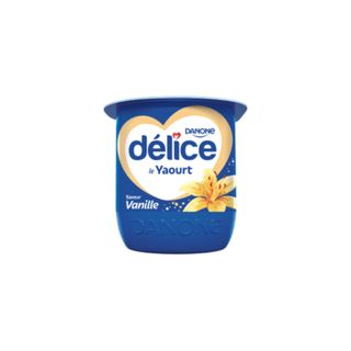 Yaourt aromatisé vanille DELICE DANONE 110GR - 171