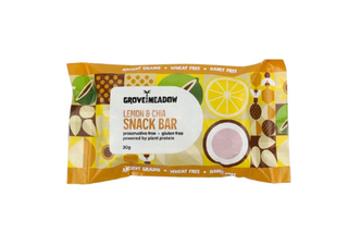 Grove & Meadow Lemon & Chia Snack Bar 30g