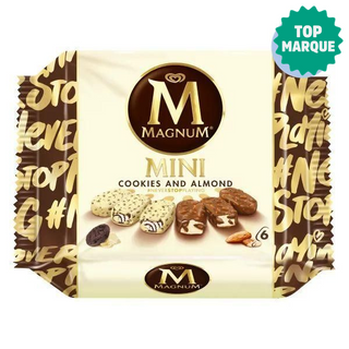 MULTIPACK MINI AMANDES COOKIES 345ML MAGNUM