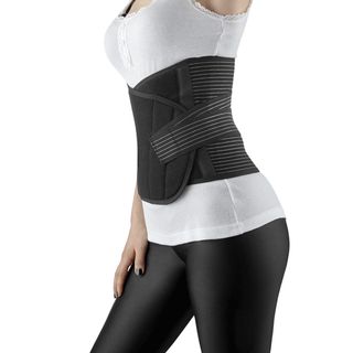 Babyjem 579-Ceinture abdominale Noir L-XL