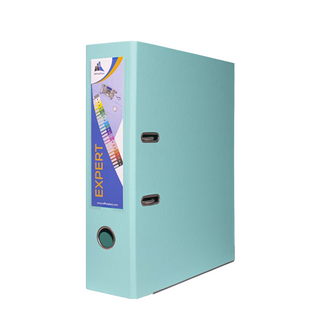 Classeur Expert Bleu Turquoise Dos 80mm - C85