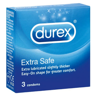 Durex extra safe condoms x3