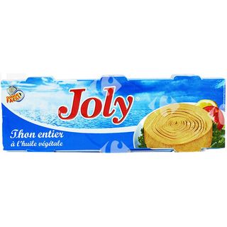 Pack de Trois Conserves de Thon à l'Huile Végétale Joly 85g