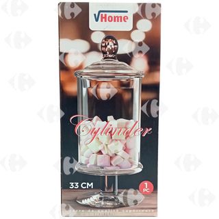 Cloche en Verre Handmade Scatola 33cm.