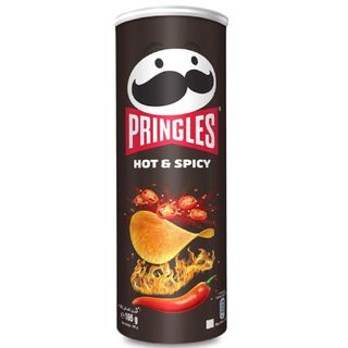Chips tuiles Hot & Spicy goût piment et épices 165g - PRINGLES