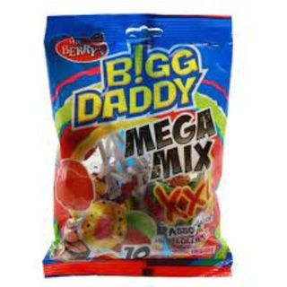 BIGG DADDY MEGA MIX ASS L/POPS 10PCS