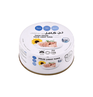 Thon entier huile tournesol TOUS LES JOURS 160GR - 085
