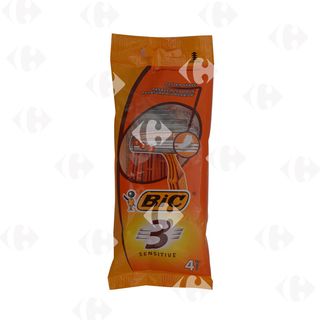 Rasoir Jetable Sensitive Bic 3 4 unités