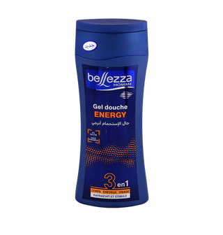 Gel douche homme 3en1 Energy BELLEZZA 400ML  - 079