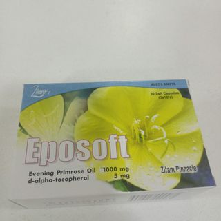 Zitam Pinnacle Eposoft Evening Primrose Oil Caps, 30x1000mg