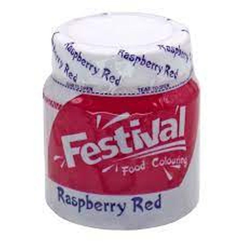 Festival Food Colour Raspberry Red 10G