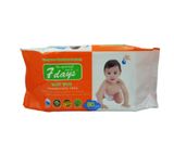 7 Days Anti Bacterial Extra Soft Baby Wipes 80S