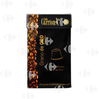 Capsules Espresso Grano de Oro x10pcs 50g - CAFÉS CARRION