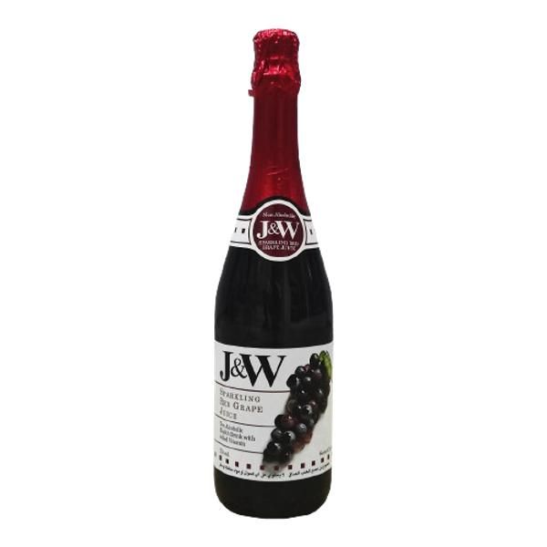 J&W Classic Sparkl Red Grape Juice 750Ml