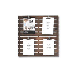 CADRE PHOTOSTRUCTURE EN BOIS AVEC 4 CLIPS 37X36X3.5CM