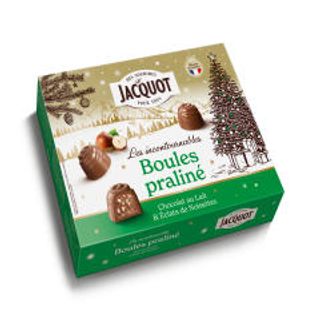 Boules praliné chocolat au lait et éclats de noisettes 1Kg - JACQUOT