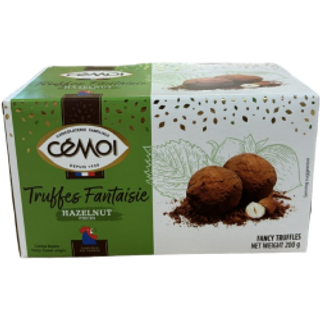 Ballotin truffes fantaisie au chocolat et aux éclats de noisettes 200g - CEMOI