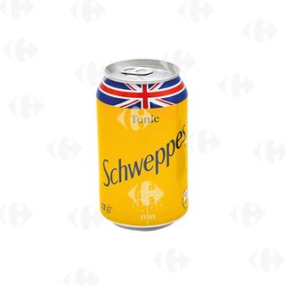 schweppes tonic canette 33cl
