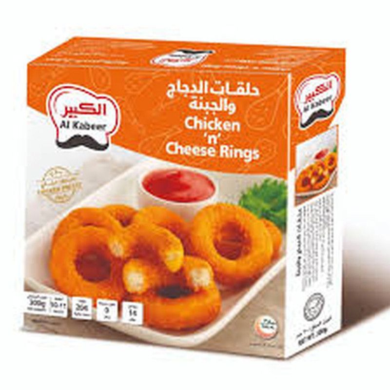 Al Kabeer Chicken N Cheese Ring 300Gm