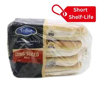 Outlet Festive long sliced rolls 4 pieces