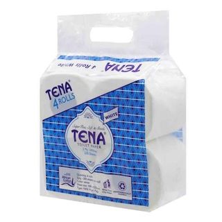 Tena Toilet Rolls White X4